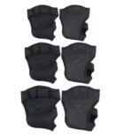 2Pcs Silicone Four-Finger Workout Gloves – Weight Training & Lifting Gym Gloves for Men and Women - Image 3