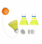 Badminton Training Device Single Sports Practice Set 3 Cork+with Smart Device - Image 2