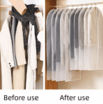 Clothes Storage Suit, panjabi, blazer Dust cover with Zipper-4pcs combo - Image 3