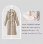 Clothes Storage Suit, panjabi, blazer Dust cover with Zipper-4pcs combo - Image 5