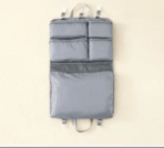 Hanging Travel Organizer Packing Cube–6 Compartment Foldable Clothing Storage Bag - Image 4