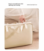 Hanging Travel Organizer Packing Cube–6 Compartment Foldable Clothing Storage Bag - Image 3