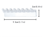 Wall Mounted Jewelry Organizer – 3 Pack Necklace Holder with 8 Hooks - Image 3