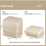 3-Layer Compression Storage Bag – Space-Saving Dustproof Organizer for Clothes, Quilts & Blankets - Image 4