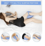 Memory Cotton Ergonomic Leg Pillow | Sciatica, Back & Hip Pain Relief Knee Support Cushion - Image 2