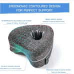 Memory Cotton Ergonomic Leg Pillow | Sciatica, Back & Hip Pain Relief Knee Support Cushion - Image 4