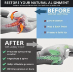 Memory Cotton Ergonomic Leg Pillow | Sciatica, Back & Hip Pain Relief Knee Support Cushion - Image 3