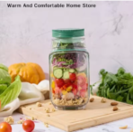 Reusable Salad Pod with Side-Opening Lid - Image 2