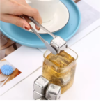 Stainless Steel Ice Cubes Set – 6pcs Pack - Image 4