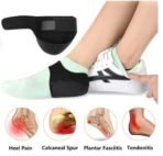 U-Shaped Silicone Gel Heel Cups for Plantar Fasciitis & Heel Pain Relief – 1 Pair
