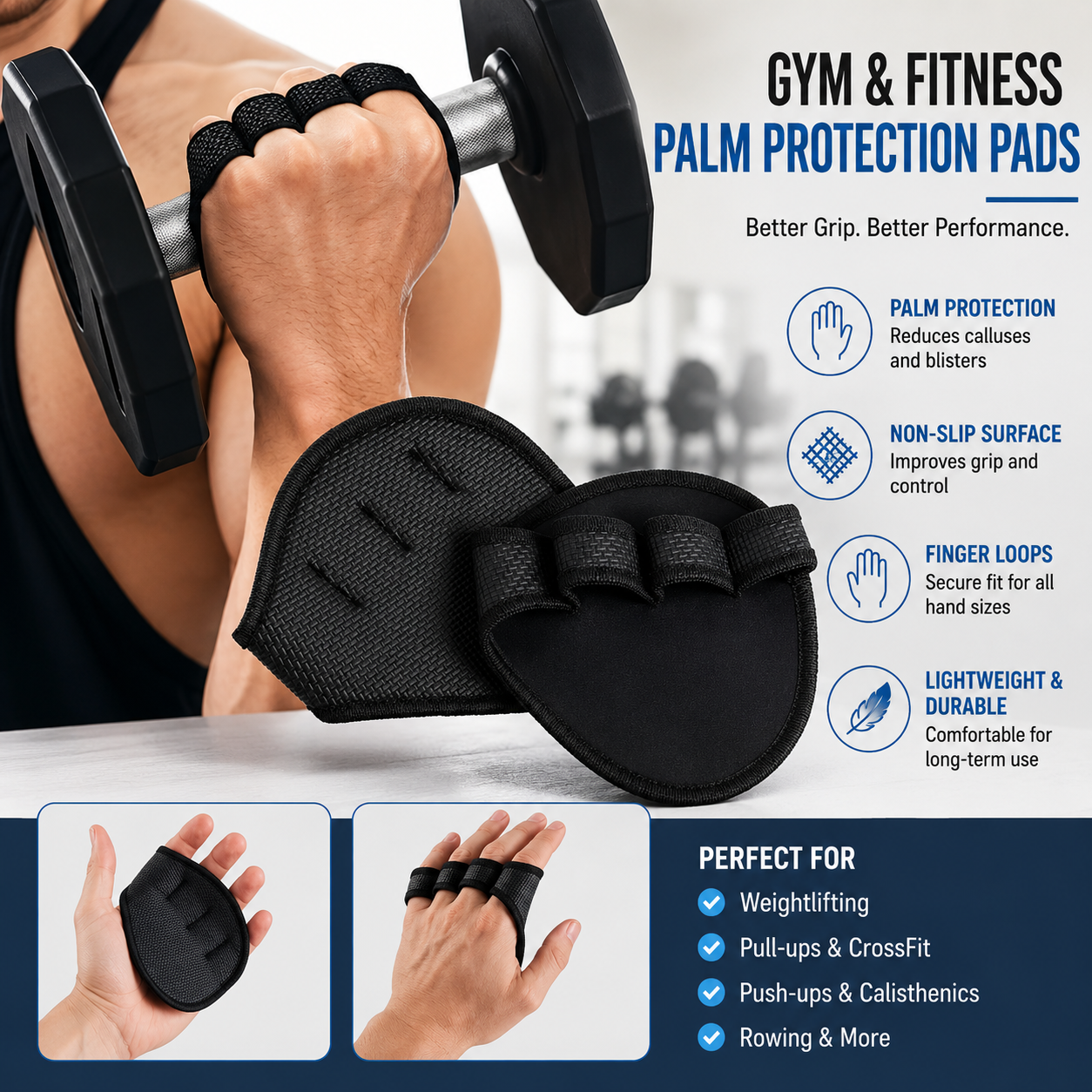 file_0000000034c071faa9d57e2b52b2483b 2PCS Grip Pads Lifting Grips Gym Workout Gloves2 - Image 1