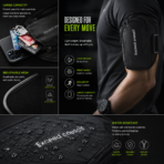 Outdoor Running Sports Waterproof Phone Arm Bag Case Cover Holder For Jogging - Image 2