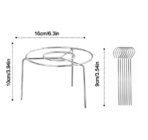 Stainless Steel Air Fryer Skewer Rack–24 Stick BBQ Grill Set for Kitchen & Outdoor Use - Image 5