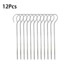 Stainless Steel Air Fryer Skewer Rack–24 Stick BBQ Grill Set for Kitchen & Outdoor Use - Image 4