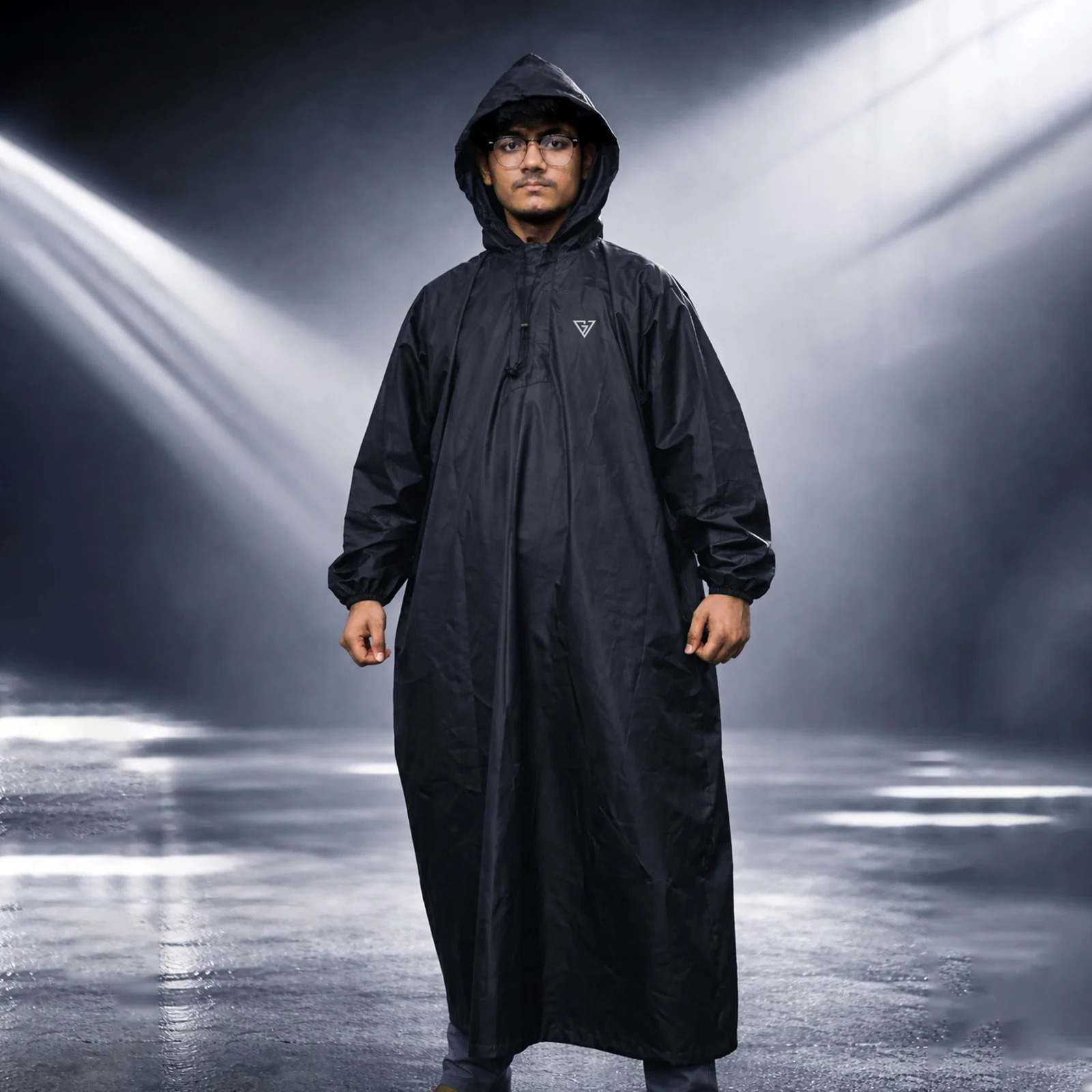 Waterproof Outdoor Hooded Rain Poncho