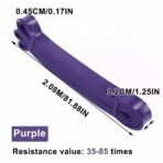 4PCS Resistance Band Set (5–80lbs)–Fitness, Boxing, Yoga & Home Gym Workout Bands - Image 3