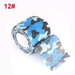 12PCS Self-Adhesive Elastic Bandage Wrap (2.5cm) –Sports Support & First Aid Tape-Random Colors - Image 9