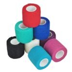 12PCS Self-Adhesive Elastic Bandage Wrap (2.5cm) –Sports Support & First Aid Tape-Random Colors - Image 2