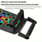 Multifunctional Folding Push-Up Board Stand for Home & Gym Workout - Image 3