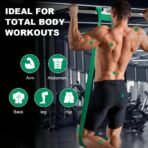 4PCS Resistance Band Set (5–80lbs)–Fitness, Boxing, Yoga & Home Gym Workout Bands - Image 7