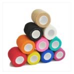 12PCS Self-Adhesive Elastic Bandage Wrap (2.5cm) –Sports Support & First Aid Tape-Random Colors - Image 3