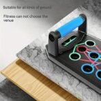 Multifunctional Folding Push-Up Board Stand for Home & Gym Workout - Image 5