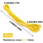 4PCS Resistance Band Set (5–80lbs)–Fitness, Boxing, Yoga & Home Gym Workout Bands - Image 5