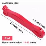 4PCS Resistance Band Set (5–80lbs)–Fitness, Boxing, Yoga & Home Gym Workout Bands - Image 4