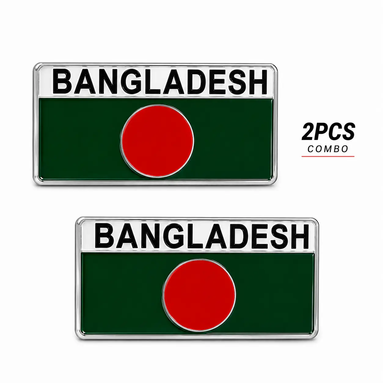 ChatGPT Image Jun 29, 2026, 03_32_47 PM Bangladesh Flag Emblem Bike, Scooter and Car -2pcs - Image 1