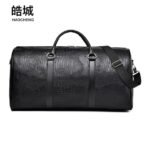 Men's Waterproof PU Travel Duffle Bag - Image 2
