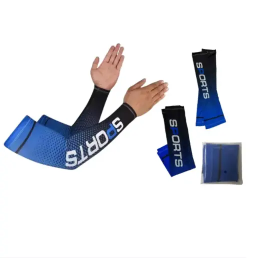 Premium Sports Advance Quality Hand Sleeve for Motorcycle, bike Ryder-Blue