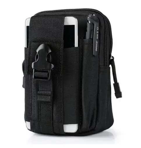 Tactical waist pouch fanny pack bag men - Versatile and Durable, Fits 6.6-inch Mobile