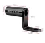 Motorcycle Rearview Mirror Mount Extender Bracket Multi-Functional Phone Holder Clamp Bar - Image 2