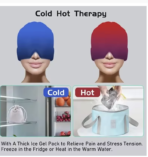 Gel Ice Cap with Eye Mask - Image 3