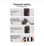 TSA Approved 3-Digit Combination Travel Luggage Lock - Image 4