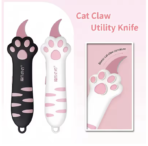 Cute Cat Paw Retractable Utility Knife-1pcs
