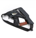 Men's Waterproof Triangle Crossbody Chest Bag - Image 5