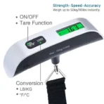 LCD Travel Baggage Scale-50KG - Image 3