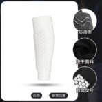 2Pcs Football Shin Guard Compression Sleeves with Foam Pads - Image 3