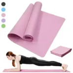Premium Anti-Skid Yoga Mat 6MM Thick – 2×6 Feet - Image 2
