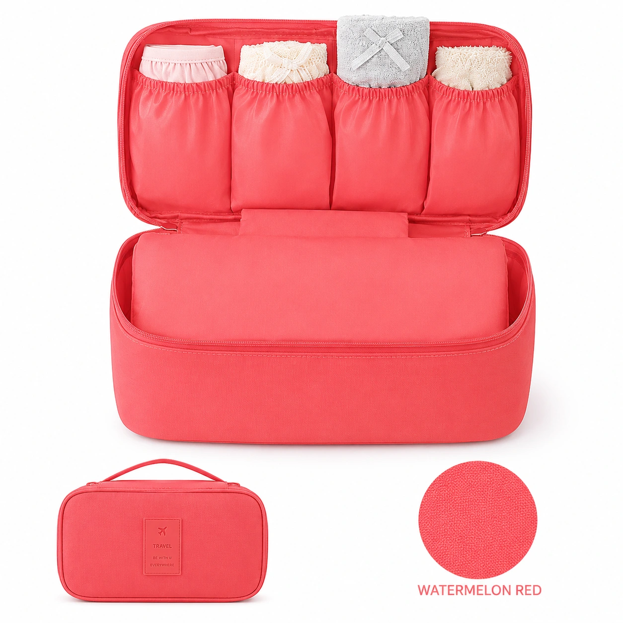 Multi-Purpose Travel Underwear Storage Bag