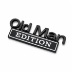 Oldman Edition Metal Car Logo
