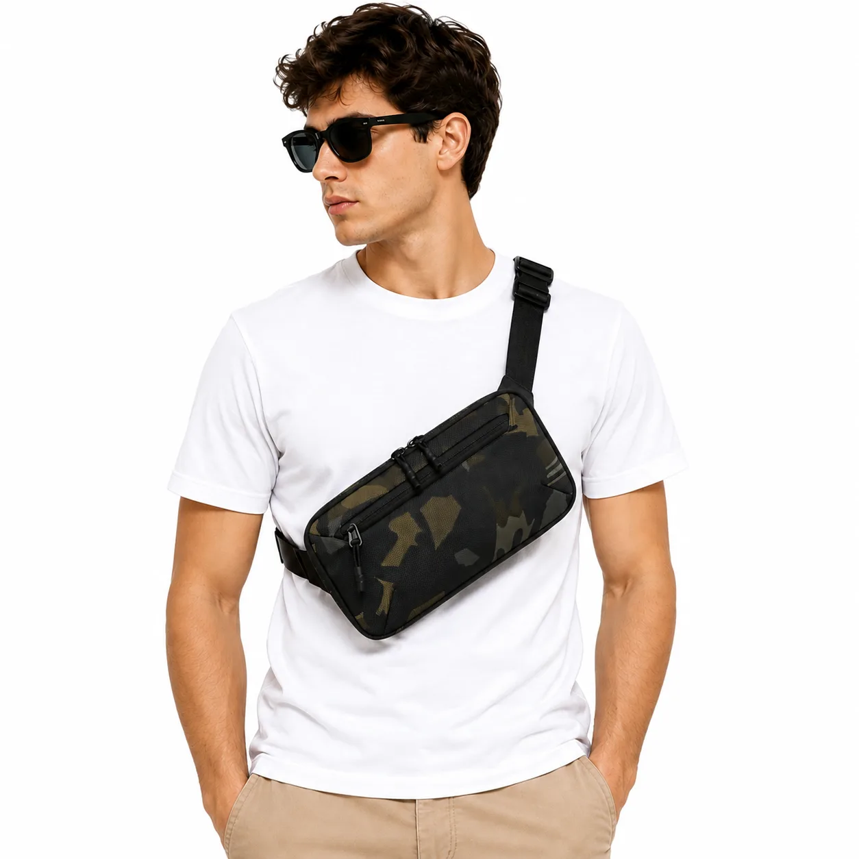 Crossbody Chest Bag for Men & Women-DRB07