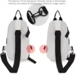 Crossbody Chest Bag for Men & Women-DRB09 - Image 3