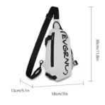 Crossbody Chest Bag for Men & Women-DRB09 - Image 5