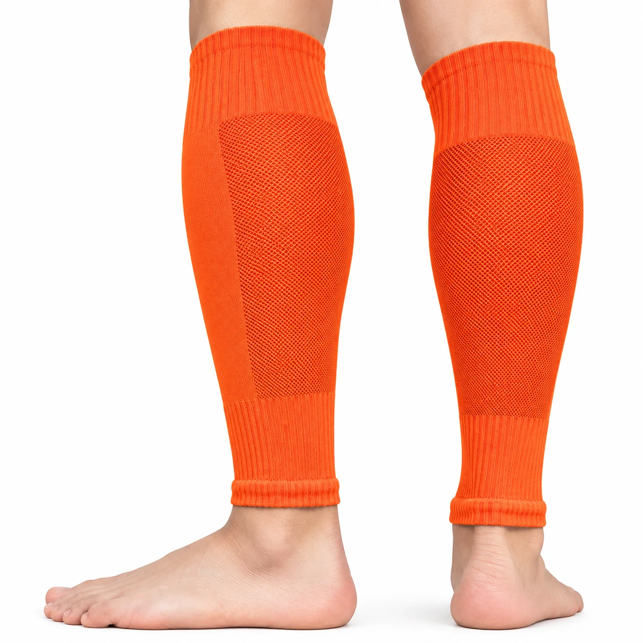 Premium Sports Socks For Football -1 Pair-Orange