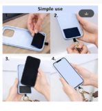 Premium Crossbody Phone Strap with Zipper Pouch - Image 4