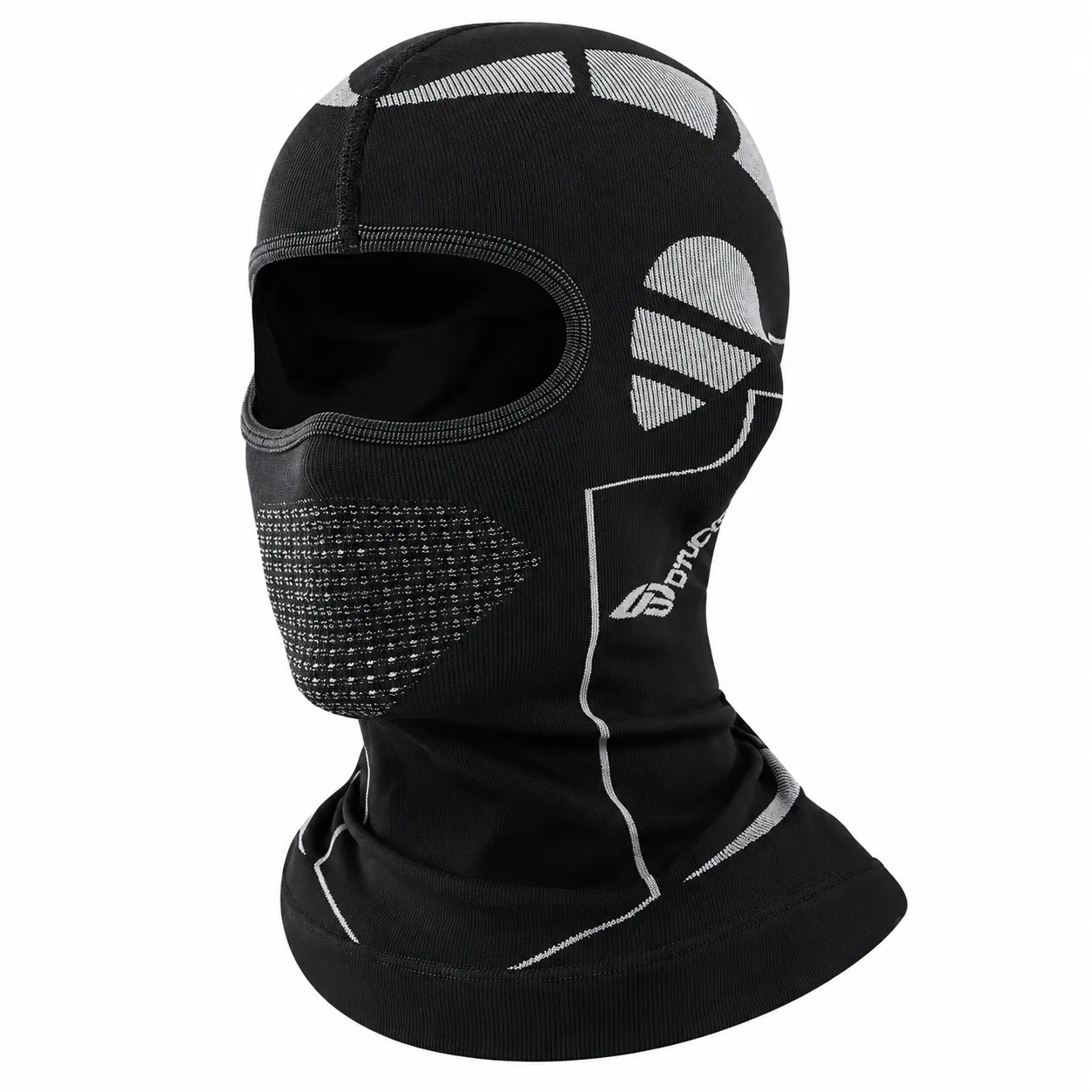 Black-and-White Technical Balaclava Premium Winter Face musk-0480 - Image 1